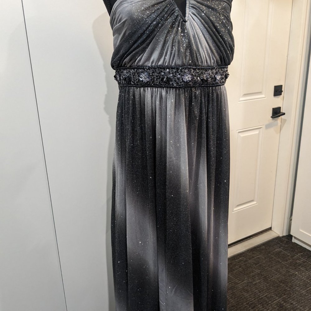 Hi-Lo Evening Gown